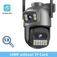 Caméra De Surveillance WiFi PTZ Double Écran 15MP