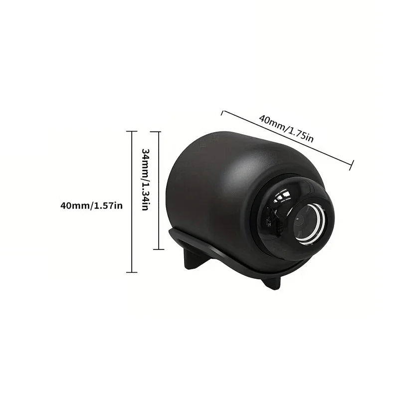 Mini Caméra Wi-Fi 1080P avec Vision Nocturne